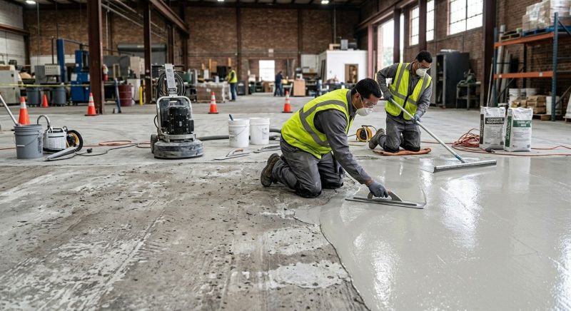 Basement Concrete Resurfacing in Corpus Christi, TX