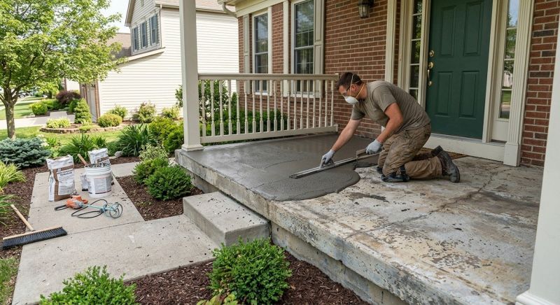 Cement Resurfacing in West Des Moines, IA