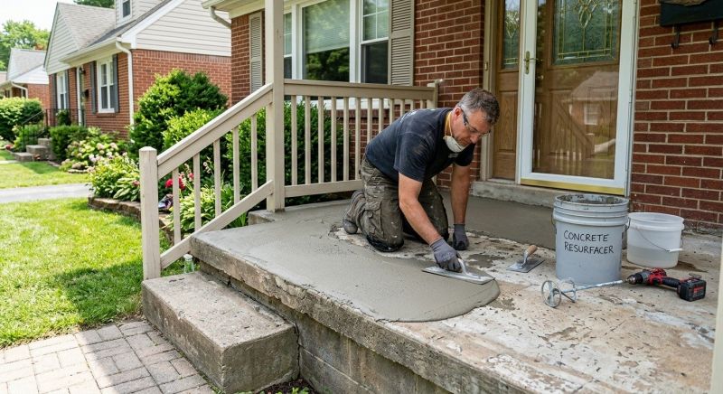 Concrete Floor Resurfacing in West Des Moines, IA