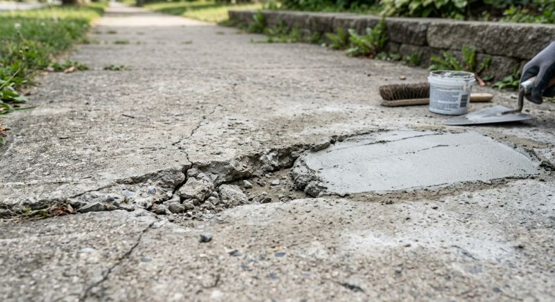 Concrete Sidewalk Repair in Corpus Christi, TX
