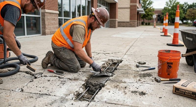 Concrete Slab Repair in West Des Moines, IA