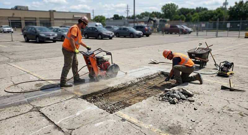 Cracked Slab Repair in Miami Dade County, FL
