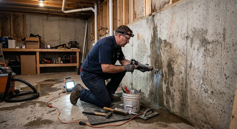 Wet Basement Solutions in Montgomery, AL